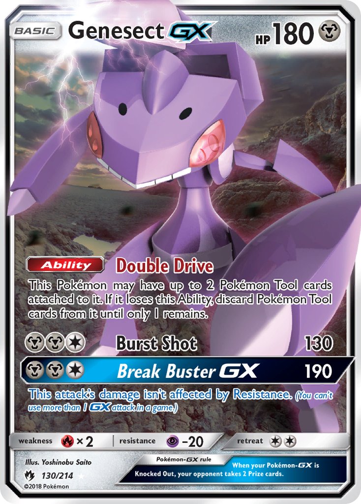 Genesect GX 130-214