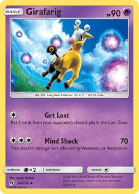 pokemon sm lost thunder girafarig 94 214 rh