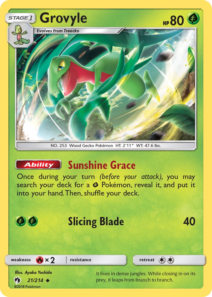 Grovyle 21-214  (RH)