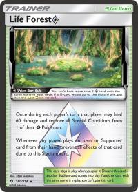 pokemon sm lost thunder life forest 180 214 prism