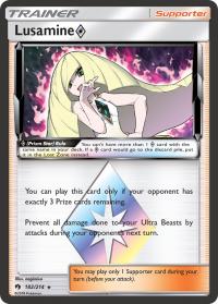 pokemon sm lost thunder lusamine 182 214 prism