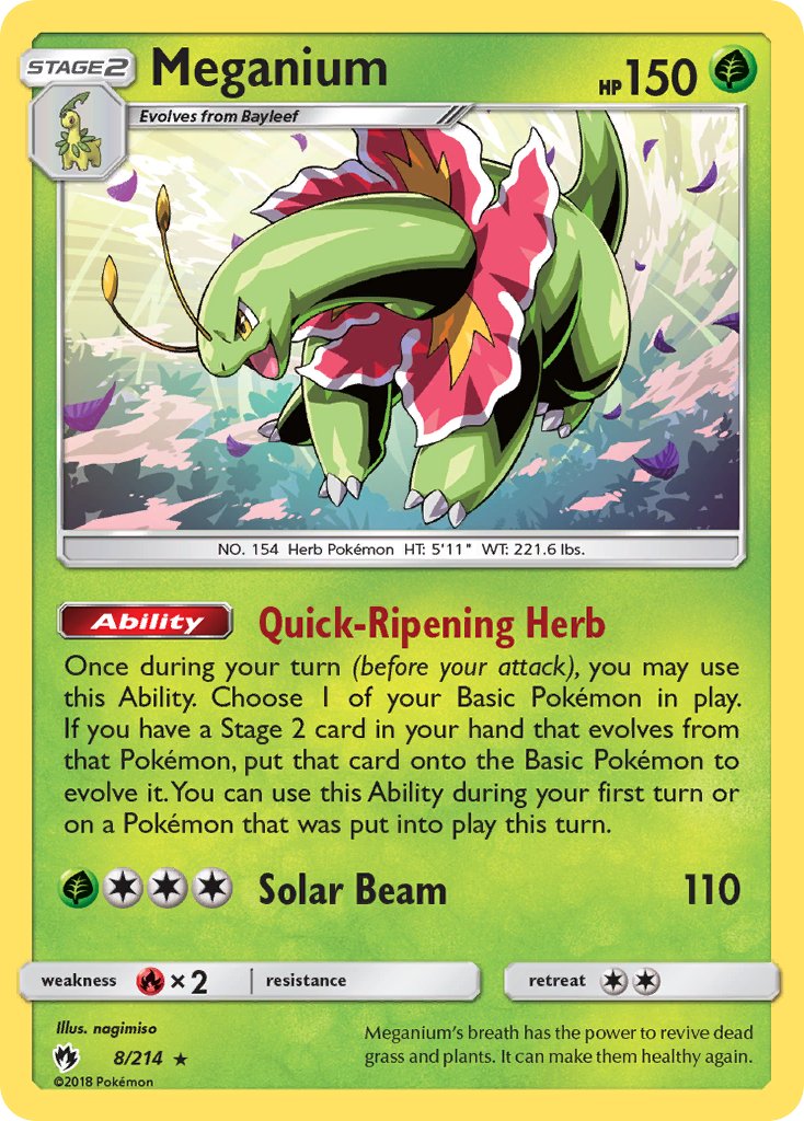 Meganium 8-214 (RH)