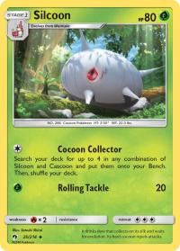 pokemon sm lost thunder silcoon 25 214 rh