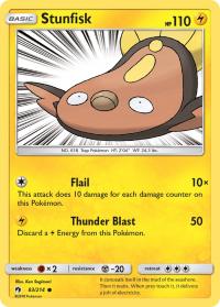 pokemon sm lost thunder stunfisk 83 214