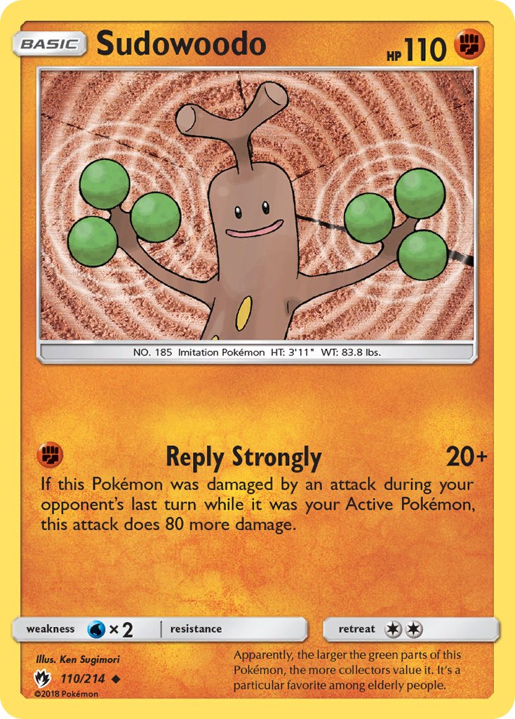 Sudowoodo 110-214 (RH)