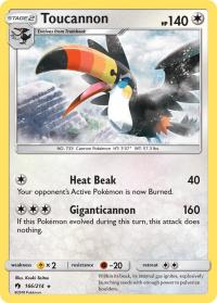 pokemon sm lost thunder toucannon 166 214 rh