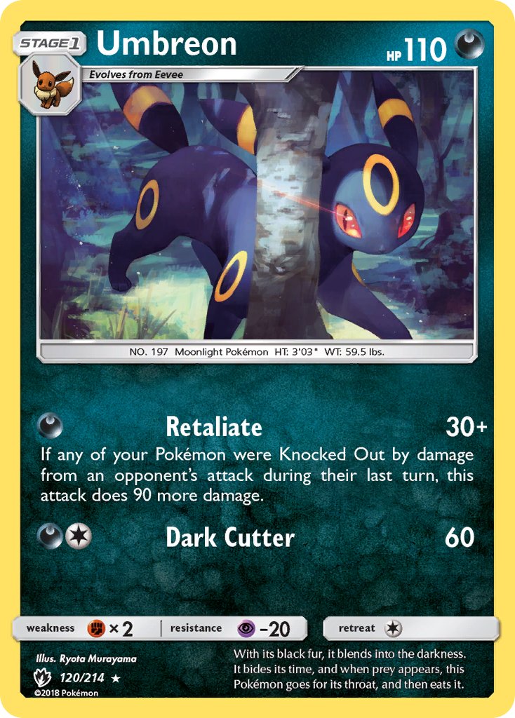 Umbreon 120-214 (RH)