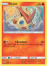 pokemon sm lost thunder victini 49 214