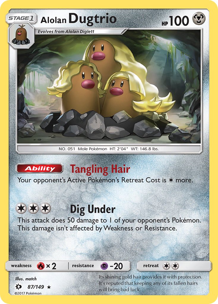 Alolan Dugtrio 87-149 (RH)