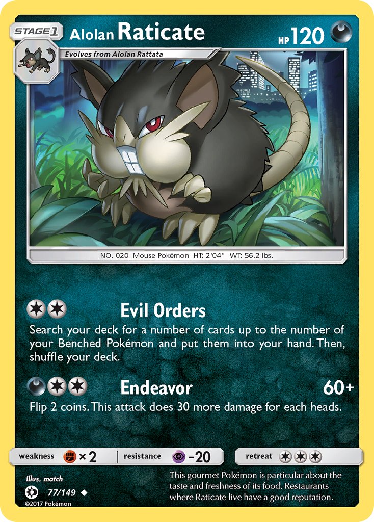 Alolan Raticate 77-149 (RH)