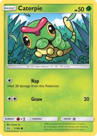 pokemon sm sun moon base set caterpie 1 149 rh