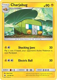 pokemon sm sun moon base set charjabug 51 149