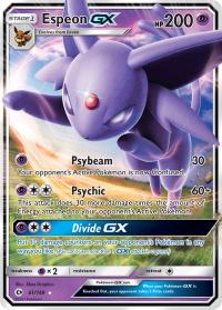 pokemon sm sun moon base set espeon gx 61 149