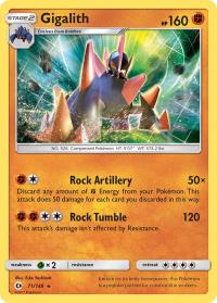 pokemon sm sun moon base set gigalith 71 149 rh