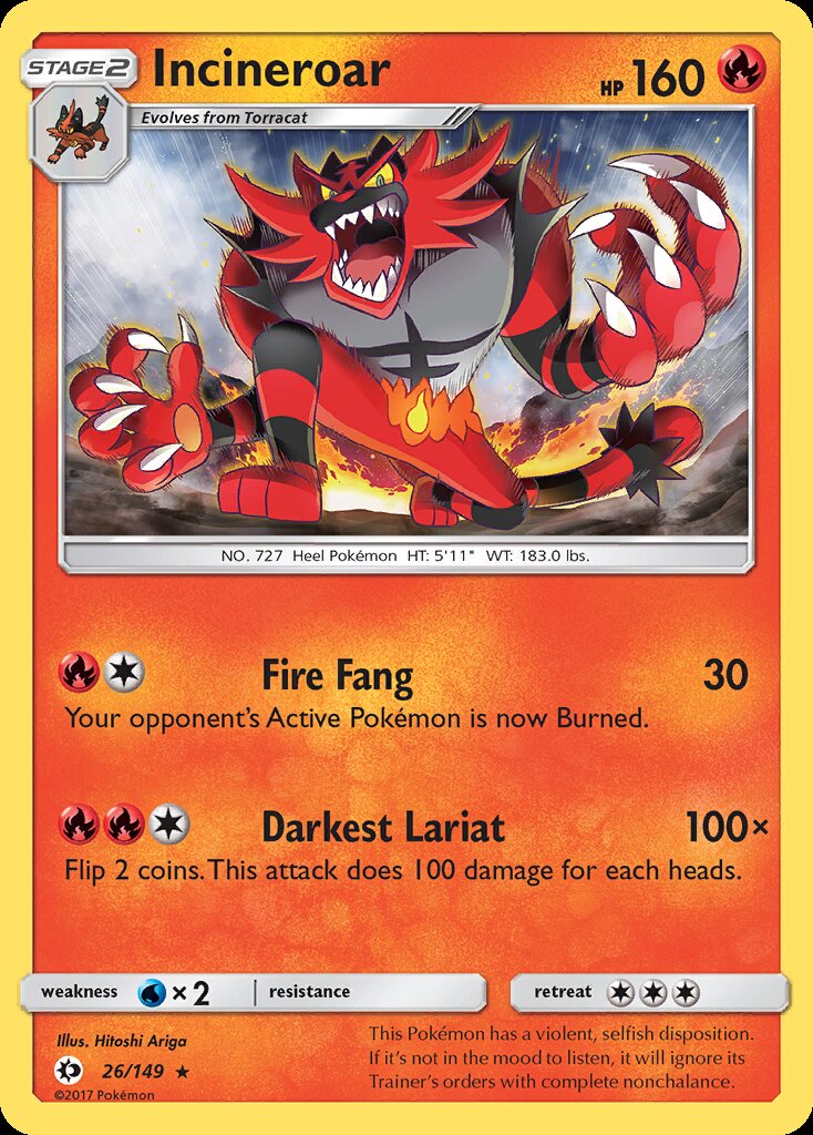 Incineroar 26-149 (RH)