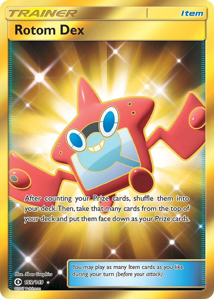 Rotom Dex 159-149 (Secret Rare)