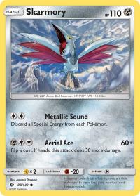 pokemon sm sun moon base set skarmory 88 149 rh