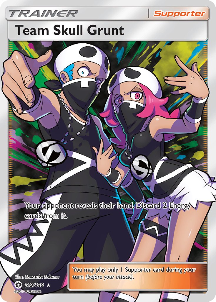 Team Skull Grunt FULL ART 149-149