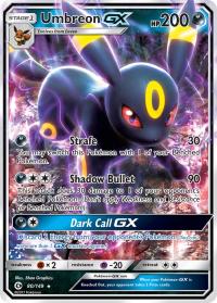 pokemon sm sun moon base set umbreon gx 80 149