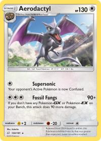 pokemon sm team up aerodactyl 130 181