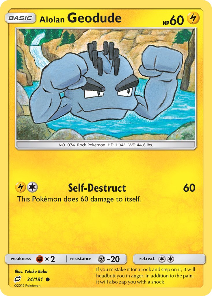 Alolan Geodude 34-181 (RH)