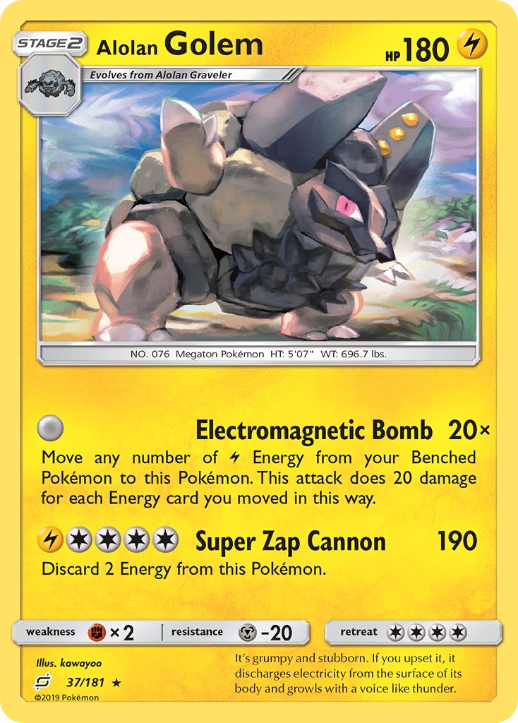 Alolan Golem 37-181