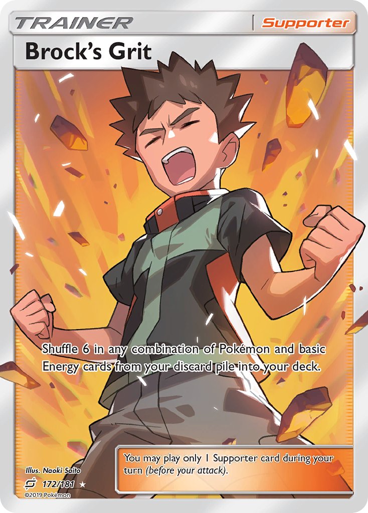 Brock's Grit 172-181 - FULL ART