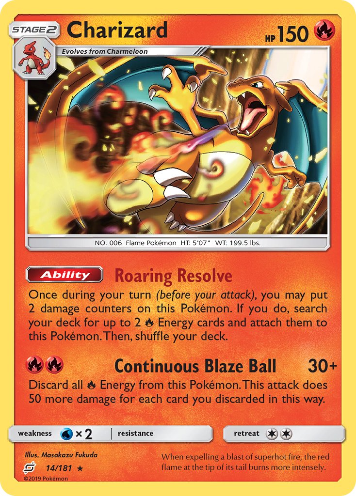 Charizard 14-181 (RH)