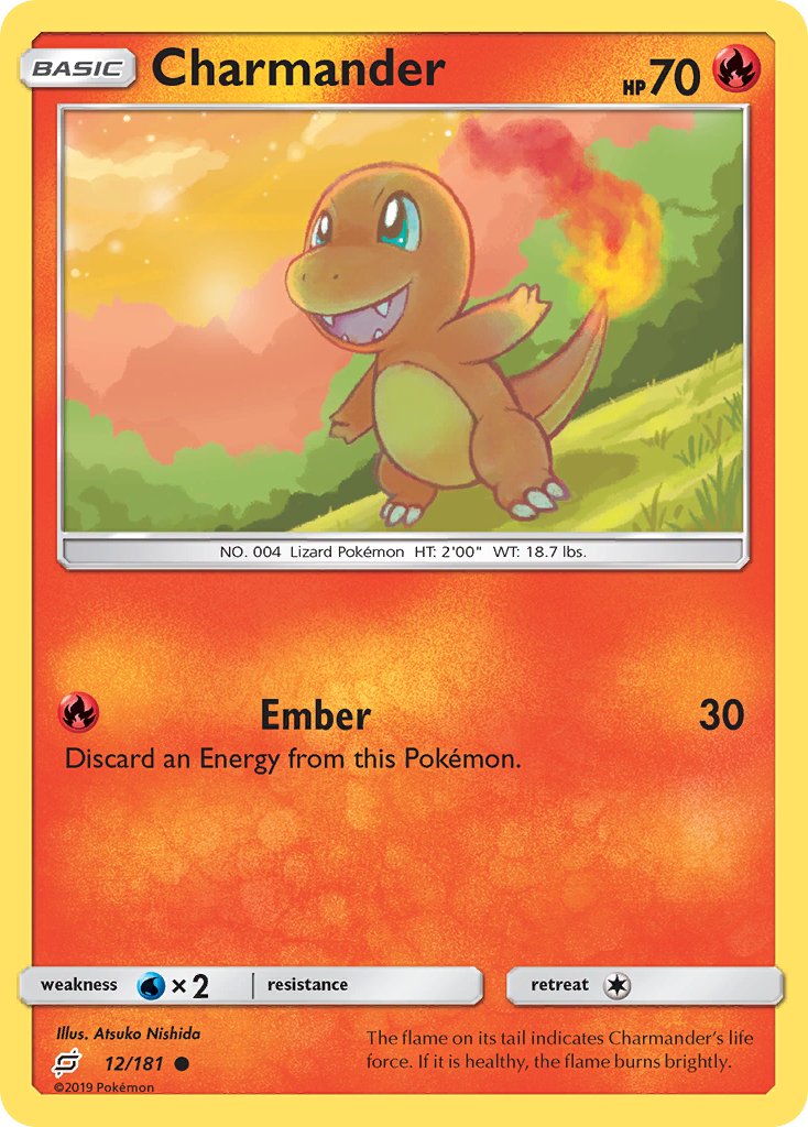 Charmander 12-181 (RH)