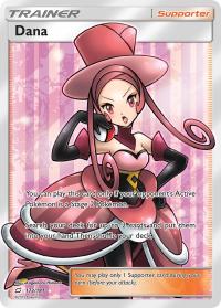 pokemon sm team up dana 173 181 full art