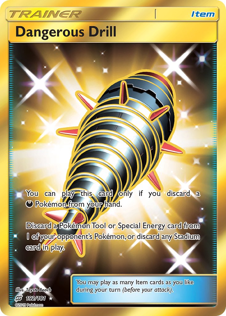 Dangerous Drill 192-181 (SECRET RARE)