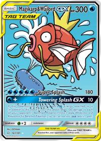 pokemon sm team up magikarp wailord gx 161 181 full art