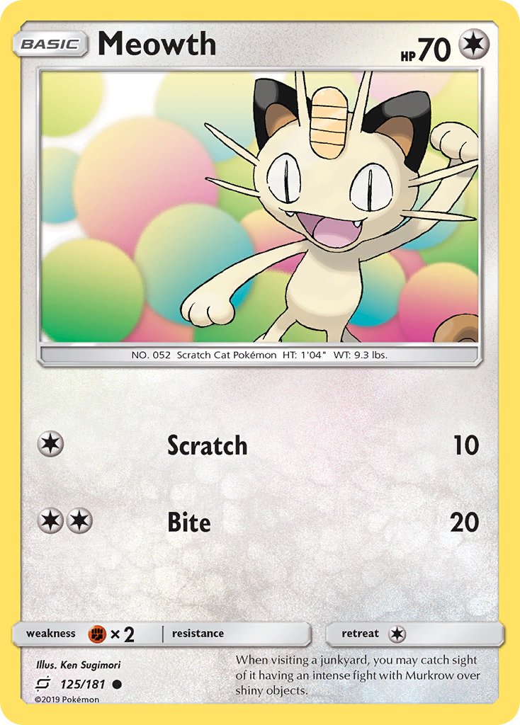 Meowth 125-181 (RH)