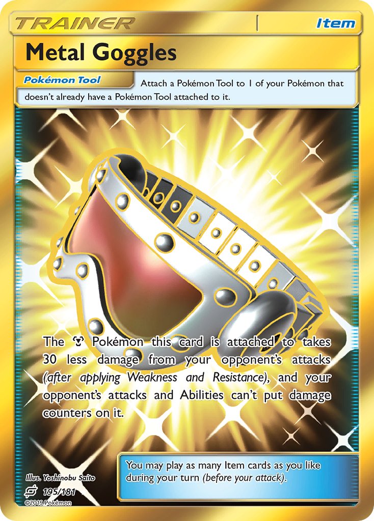 Metal Goggles 195-181 (SECRET RARE)