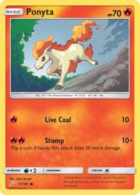 pokemon sm team up ponyta 17 181