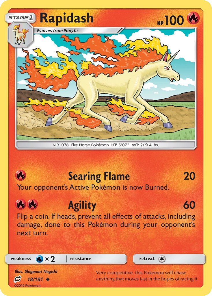 Rapidash 18-181 (RH)