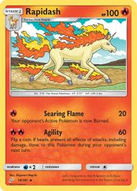 pokemon sm team up rapidash 18 181 rh