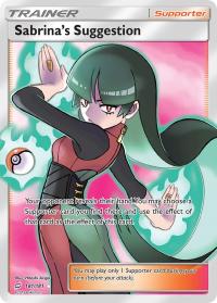 pokemon sm team up sabrina s suggestion 181 181 full art