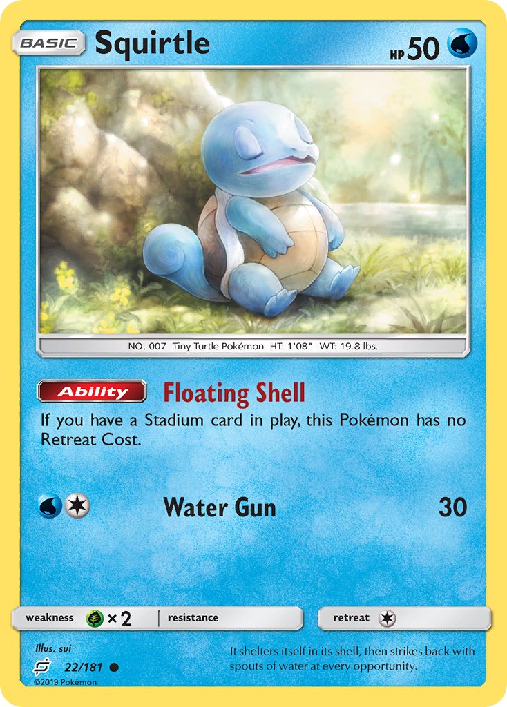 Squirtle 22-181 (RH)