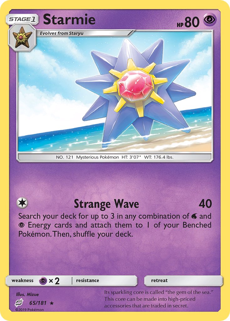 Starmie 65-181 (RH)