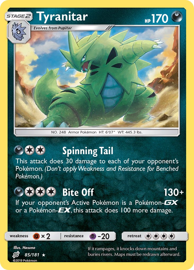 Tyranitar 85-181 (RH)