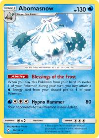 pokemon sm ultra prism abomasnow 38 156 rh