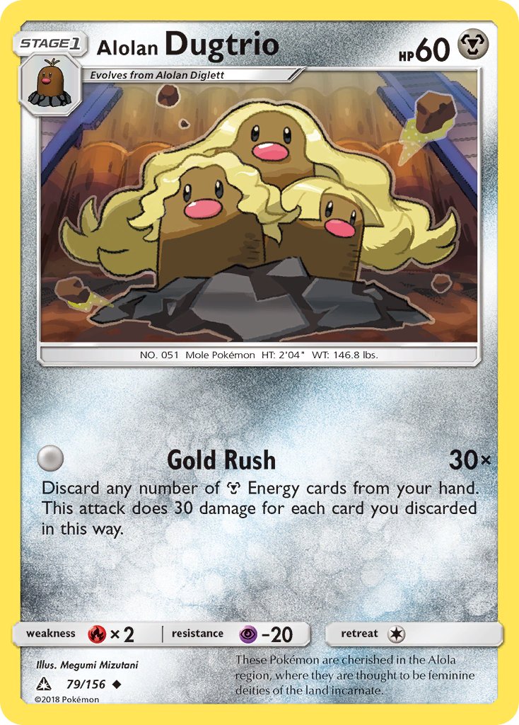 Alolan Dugtrio 79-156