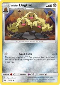 pokemon sm ultra prism alolan dugtrio 79 156