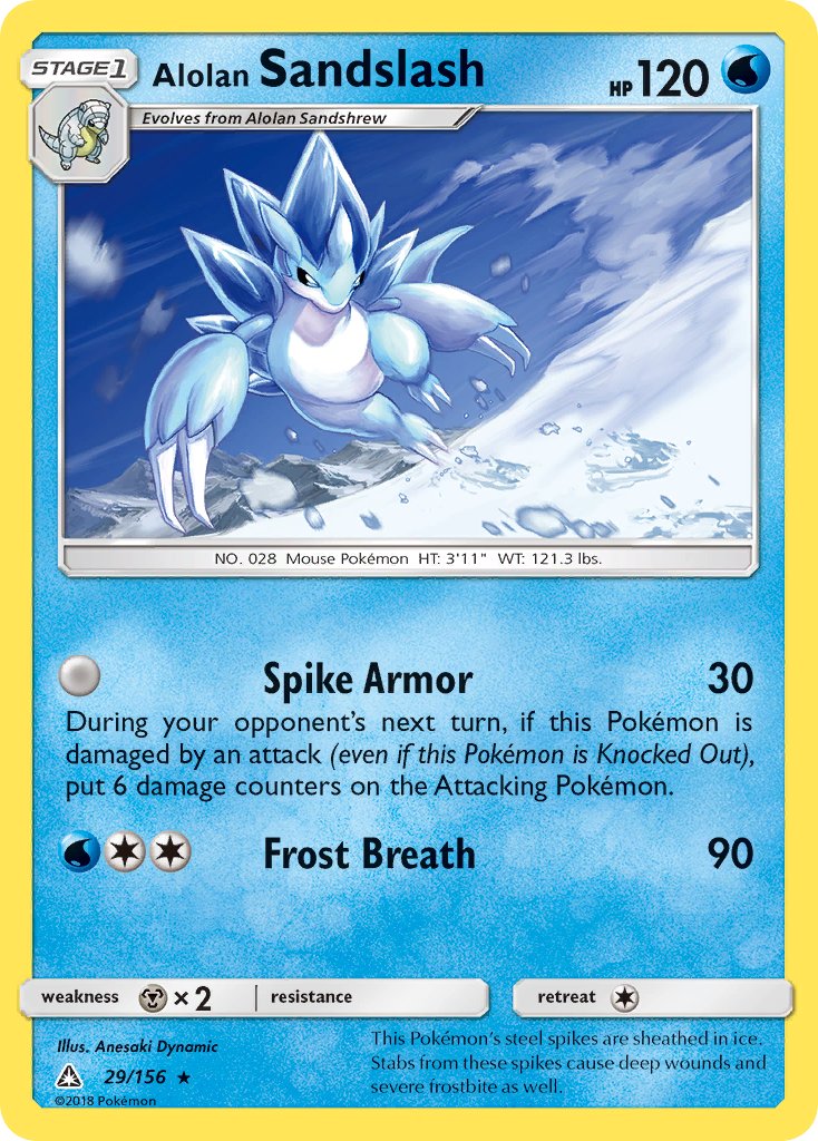 Alolan Sandslash 29-156 (RH)