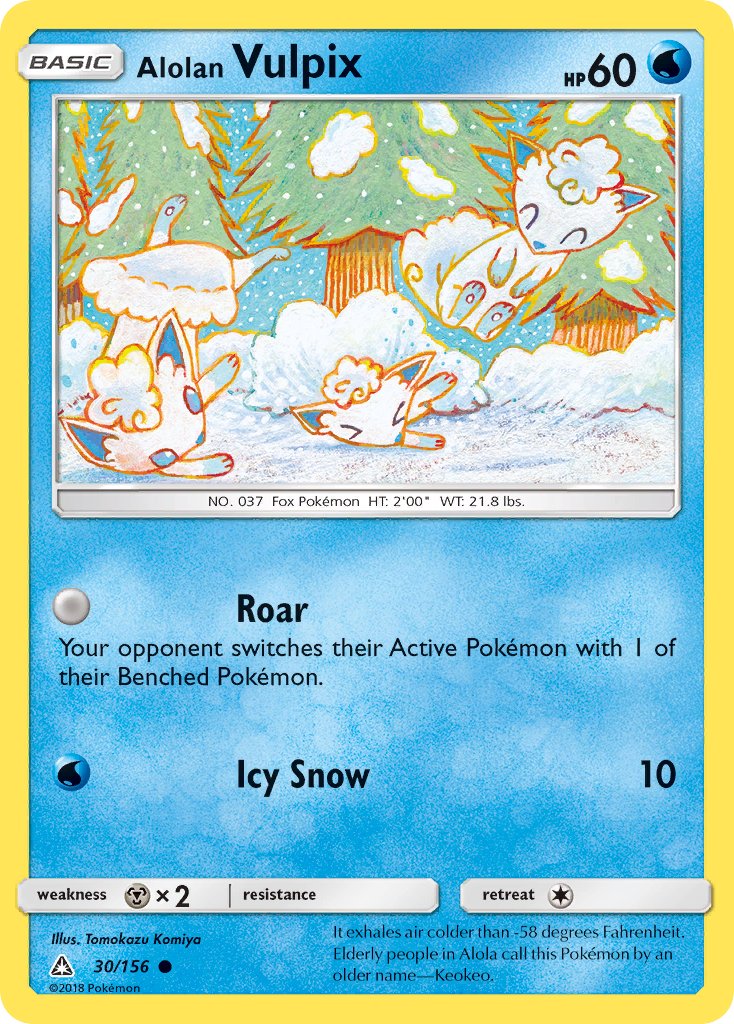 Alolan Vulpix 30-156 (RH)