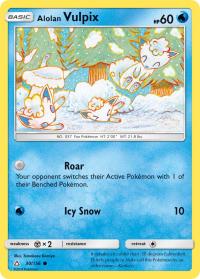 pokemon sm ultra prism alolan vulpix 30 156