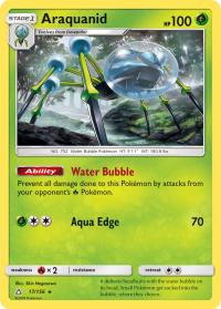 pokemon sm ultra prism araquanid 17 156