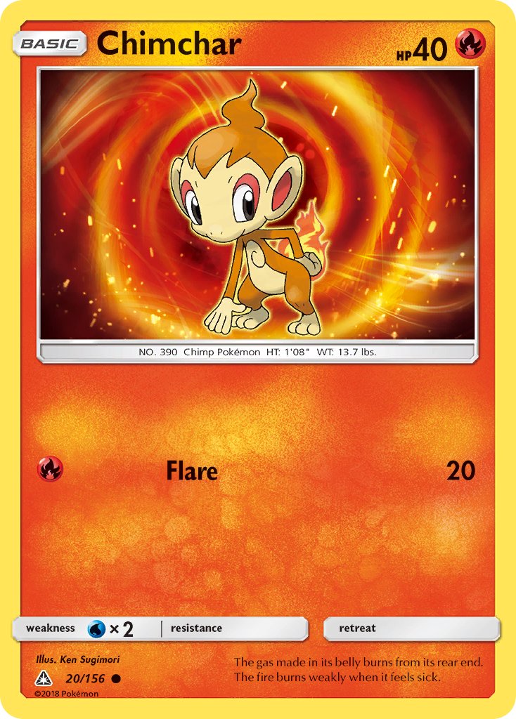 Chimchar 20-156 (RH)