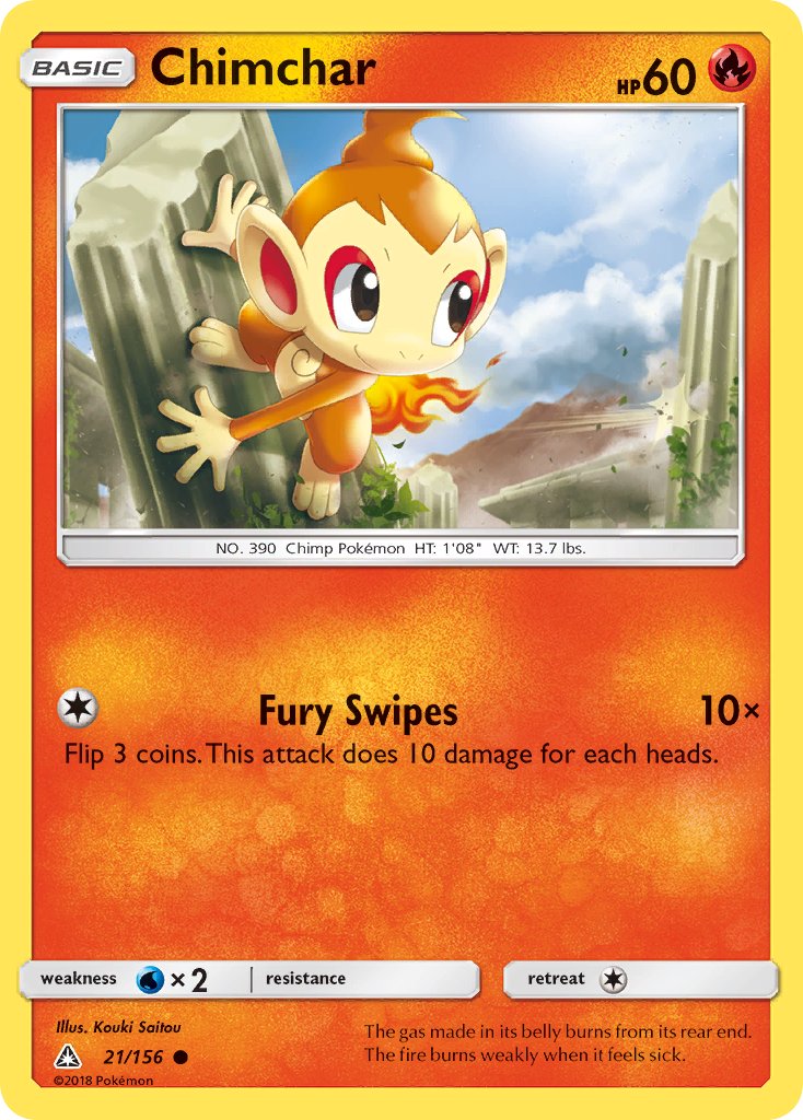 Chimchar 21-156 (RH)